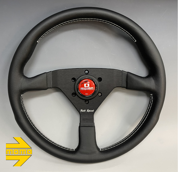 正規品 MOMO FULL SPEED WINNERS GRAND PRIX FS348 RE モモ フルスピード ステアリング 34.8パイ レッドホーンボタン拍卖