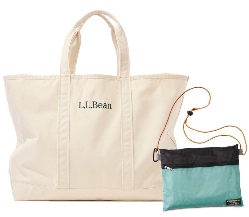 新品 未使用 L.L.BEAN グローサリー トートバッグ サコッシュ ポーチ付 男女兼用 LLビーン アウトドア エルエルビーン 拍卖