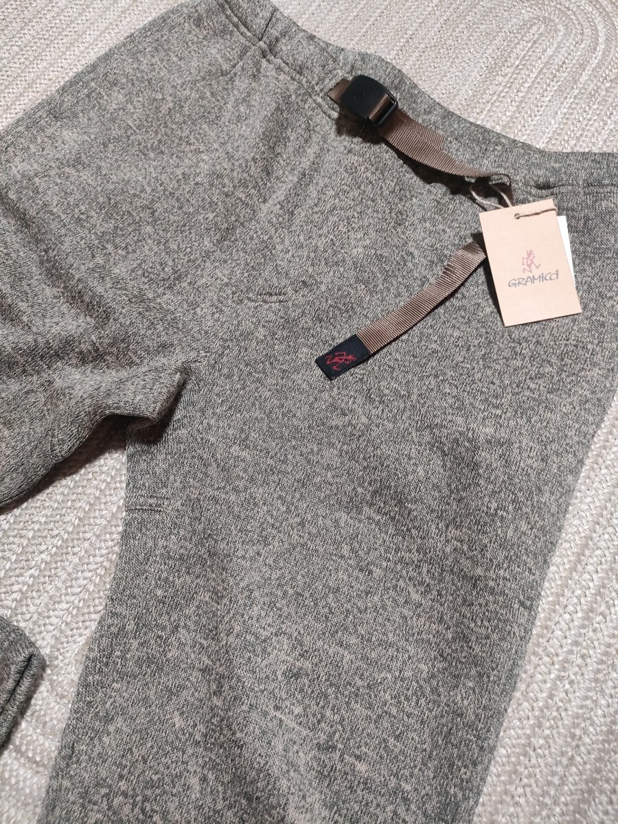 新品 定価14300 GRAMICCI ニットフリース NN ロングパンツ XL オートミール ストレッチ ニューナロー グラミチ メンズ 拍卖
