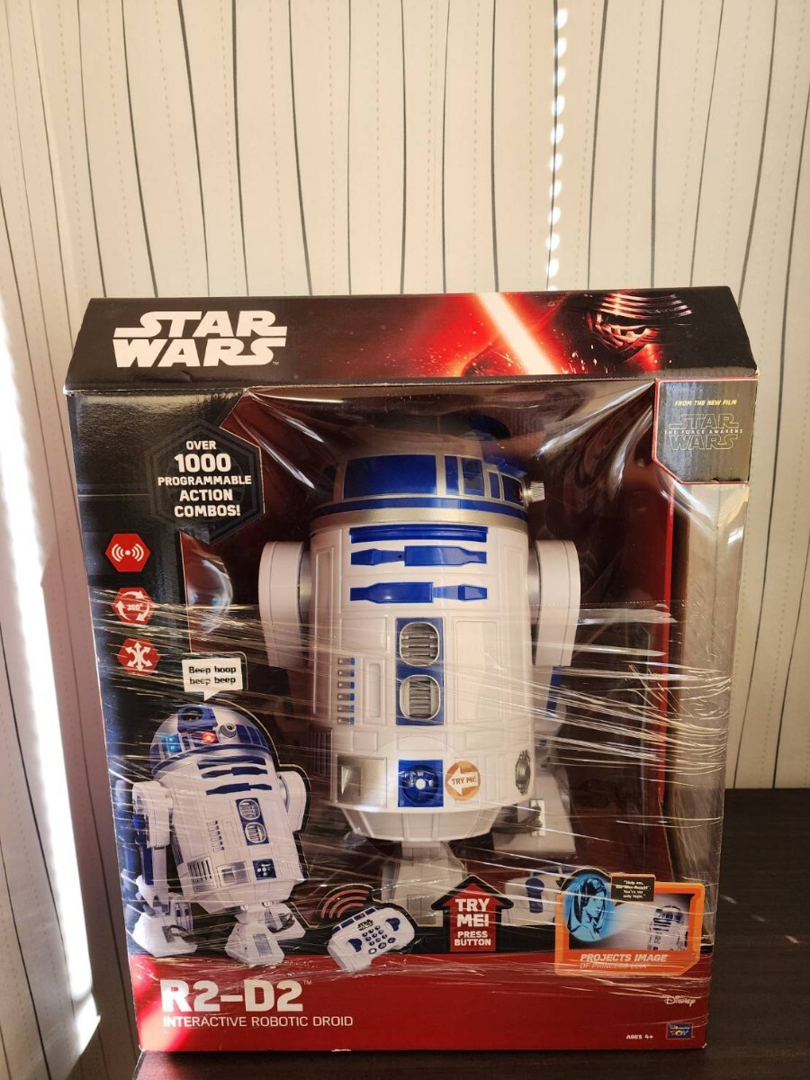 新品未開封品 シンクウェイ・トイズ スマートロボット スター・ウォーズ フォースの覚醒 R2-D2 高さ約41センチ リモートコントロール拍卖
