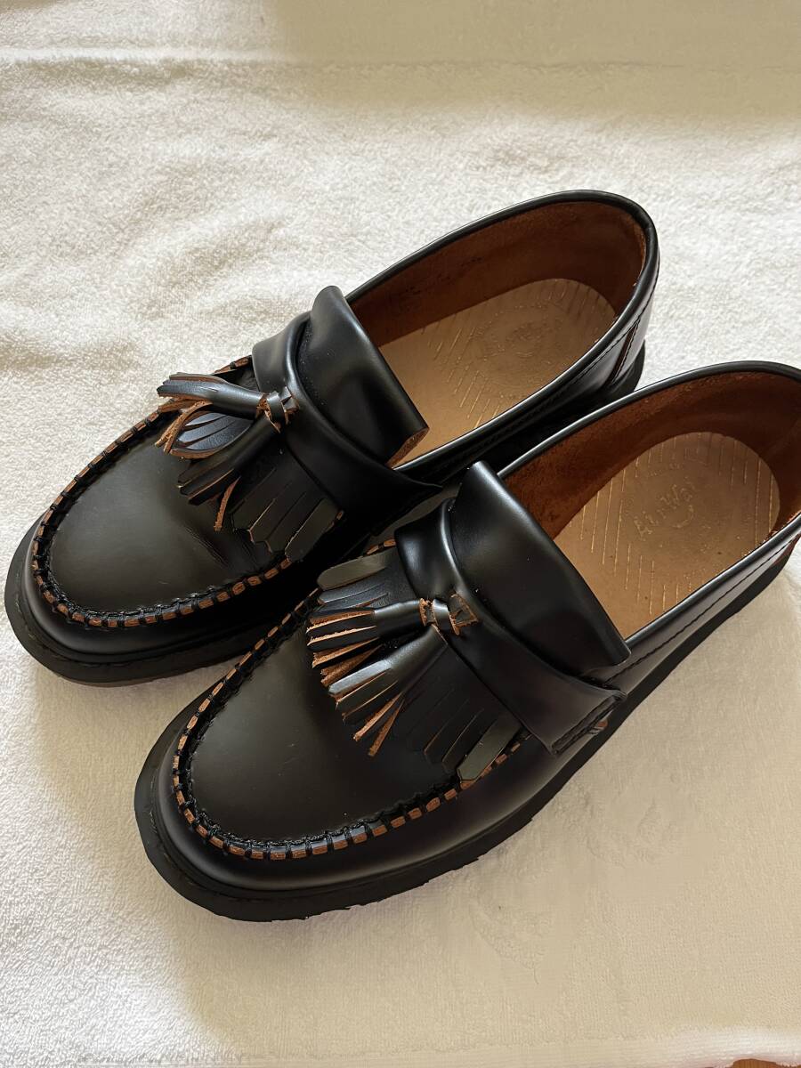 極美品 ドクターマーチン Dr.Martens イギリス製 UK8 ブラック 本革拍卖