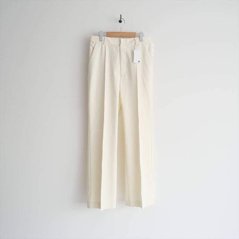 2024 / 未使用 / ETRE TOKYO エトレトウキョウ / ピンタックスリムパンツ M / 1224420076-0 / 2505-0118拍卖