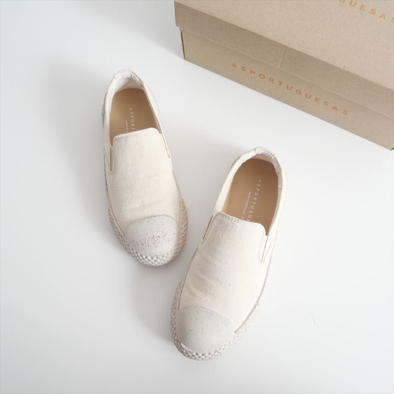 2024 / GALERIE VIE購入品 ギャルリーヴィー / ASPORTUGUESAS アスポルトゲサス / TURF スリッポン 35 / 27014501025 / 2501-0252拍卖