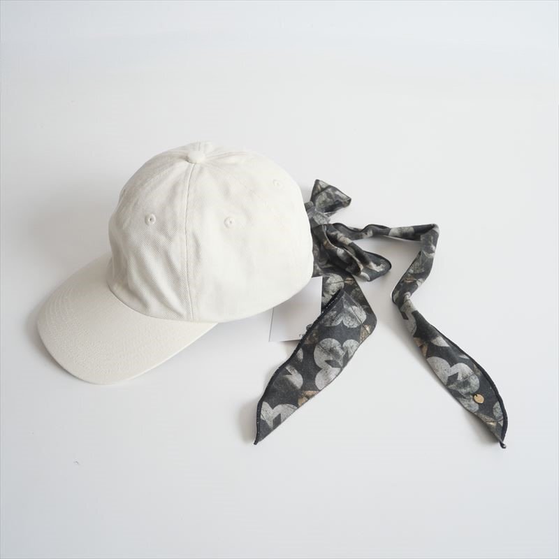 2024SS / KIJIMA TAKAYUKI×TRESSE キジマタカユキ トレス / CAP in OFF-BLKtile キャップ / 2411-0009拍卖