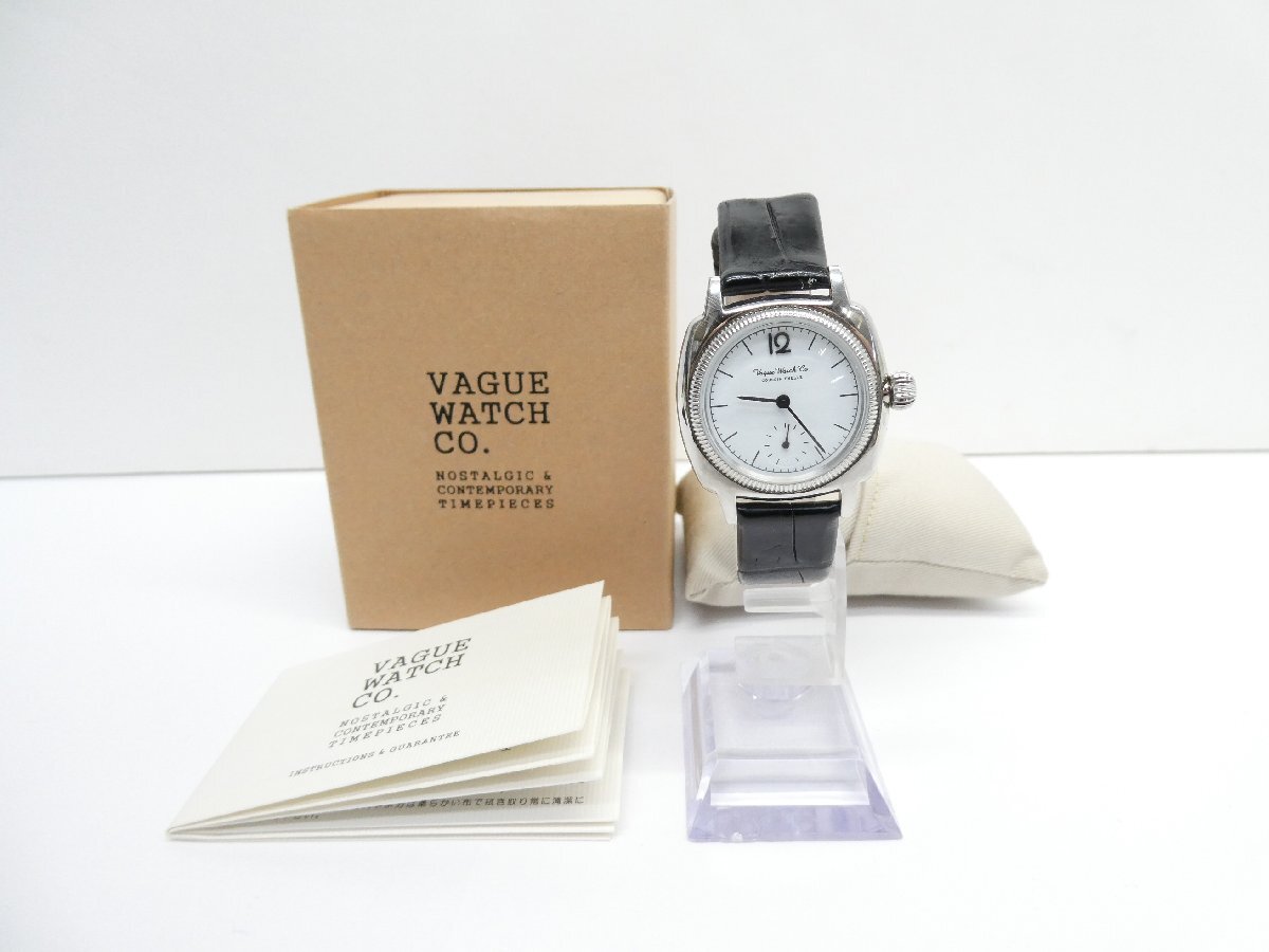 VAGUE WATCH CO COUSSIN クォーツ 箱付 腕時計 △WA6384拍卖