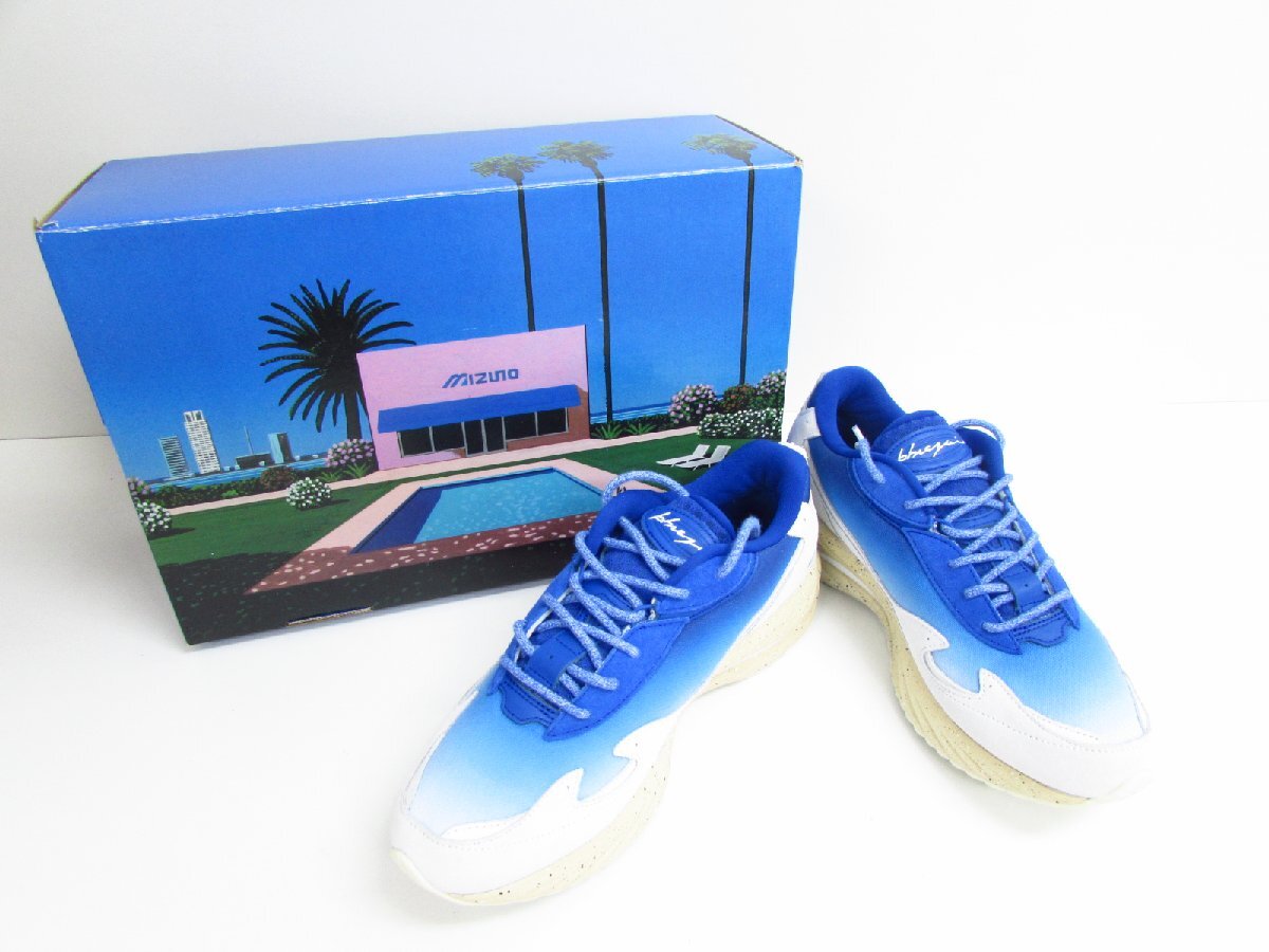 MIZUNO ミズノ WAVE RIDER B D1GA241001 スニーカー ウエーブライダー サイズ:27.5cm★SH8059拍卖