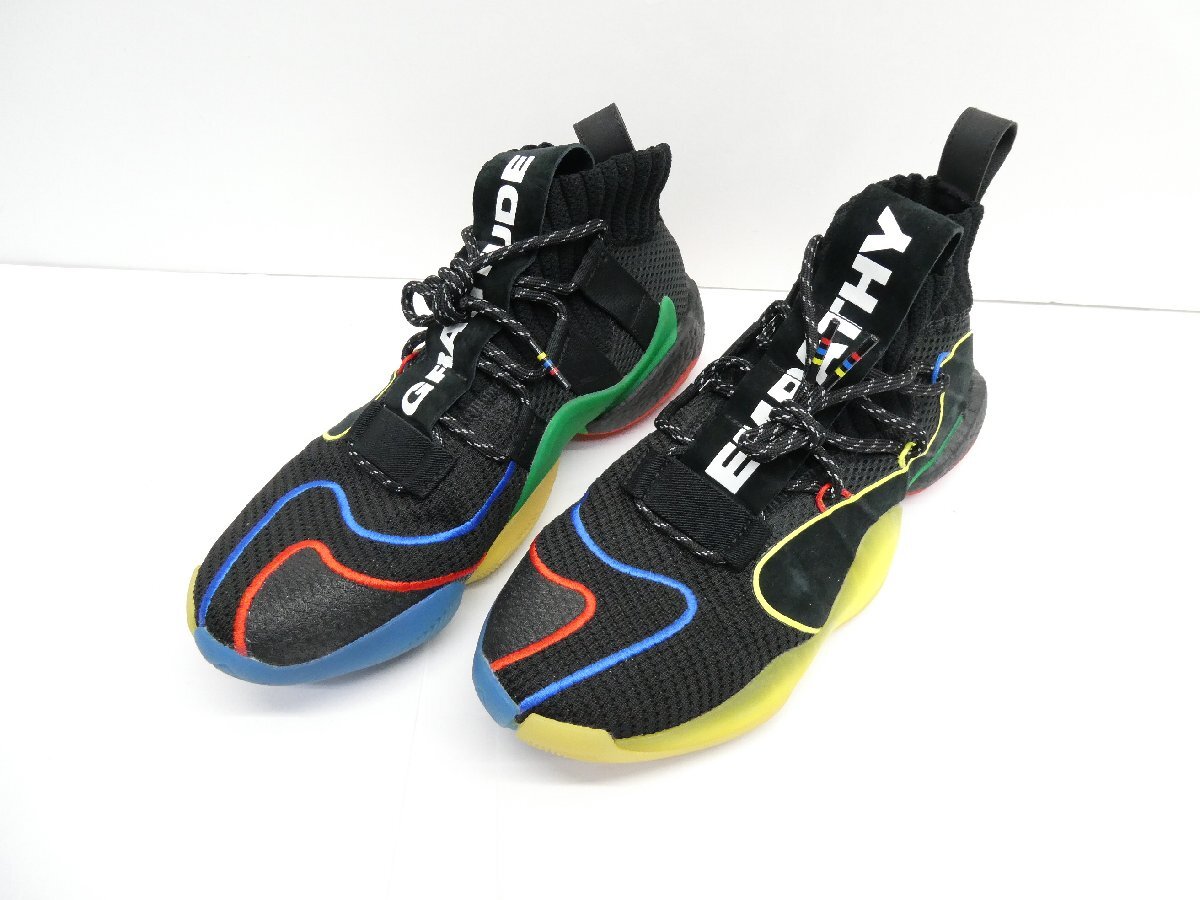 アディダス adidas × Pharrel Williams CRAZY BYW LVL × PW Gratitude & Empathy size28.5cm 靴 スニーカー △WT4029拍卖