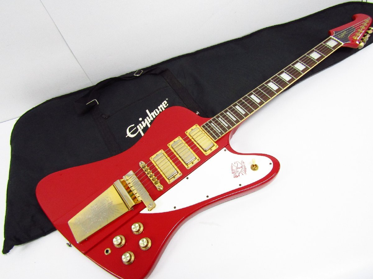 エピフォン Epiphone 1963 FIREBIRD VII エレキギター ソフトケース・アーム付き ▼G4892拍卖