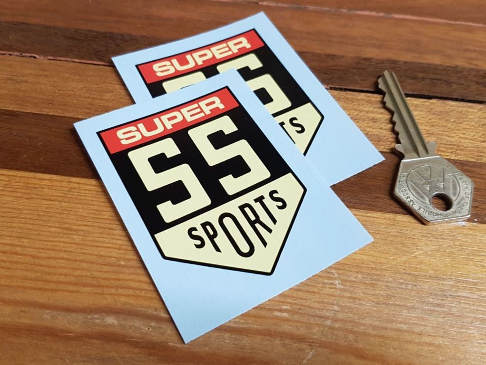 Vespa Super SS Sports ベスパ 50mm x 70mm 車 バイク ステッカー デカール 送料無料拍卖