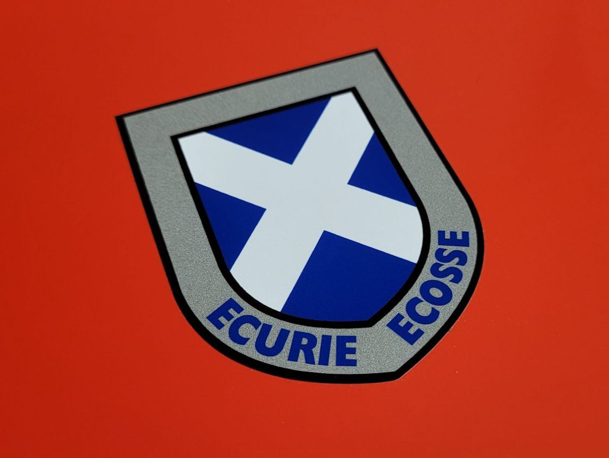 Ecurie Ecosse 75 × 93mm 2800 車 バイク ステッカー デカール 送料無料拍卖