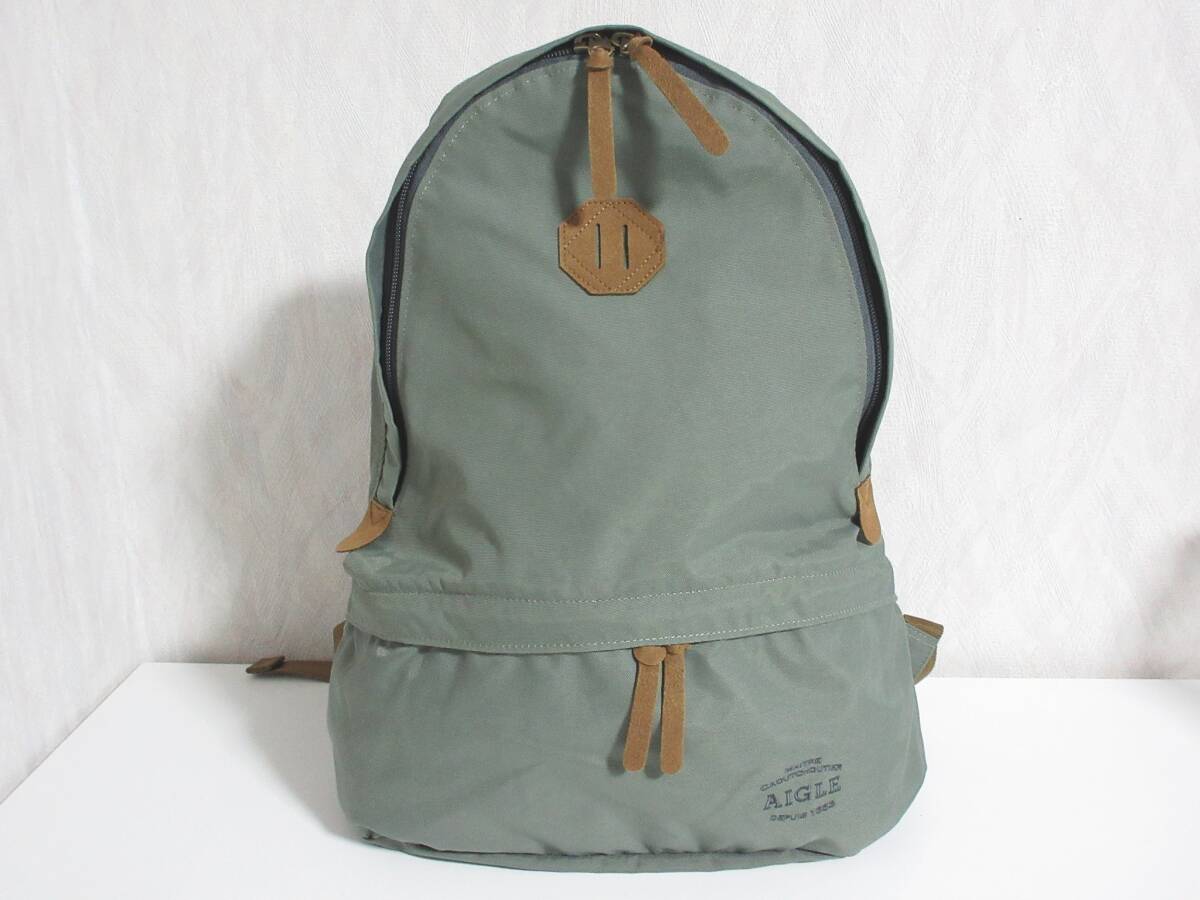 AIGLE エーグル バックパック デイパック リュックサック hj1437拍卖