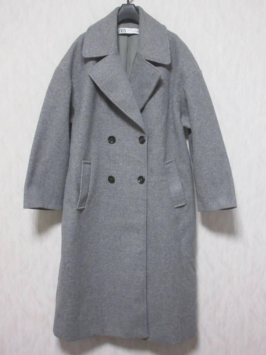 ZARA ザラ ロングコート オーバーサイズ レディース M 28 グレー irmri kn833拍卖