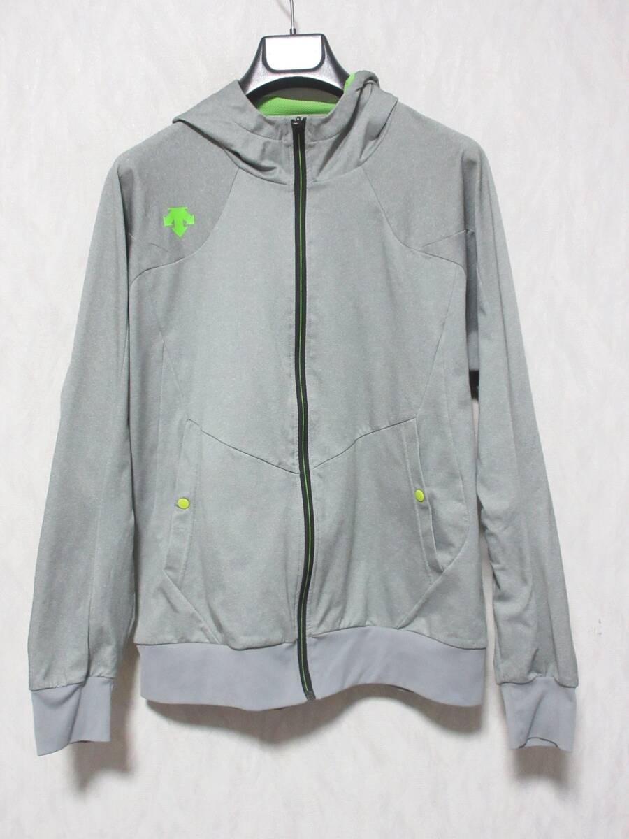 DESCENTE デサント TOUGH SWEAT FULL ZIP JACK パーカー ジャケット DAT-2450 メンズ M グレー yg7130拍卖