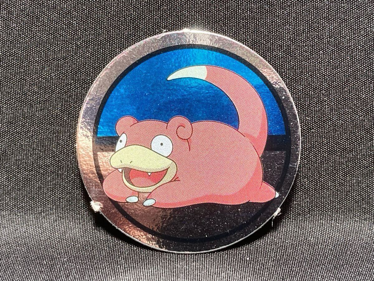 ポケモン ミニ カード ヤドン 丸型 ぎんピカ メダル シルバー チップ 紙製 めんこ メンコ ダス Pokemon mini cards Round Slowpoke拍卖