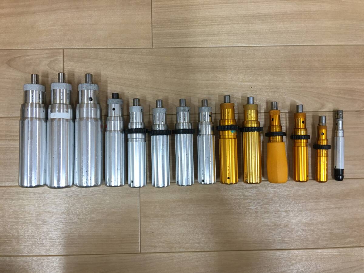 A22509)東日製作所 TOHNICHI トルクドライバー 現状品14本セット拍卖