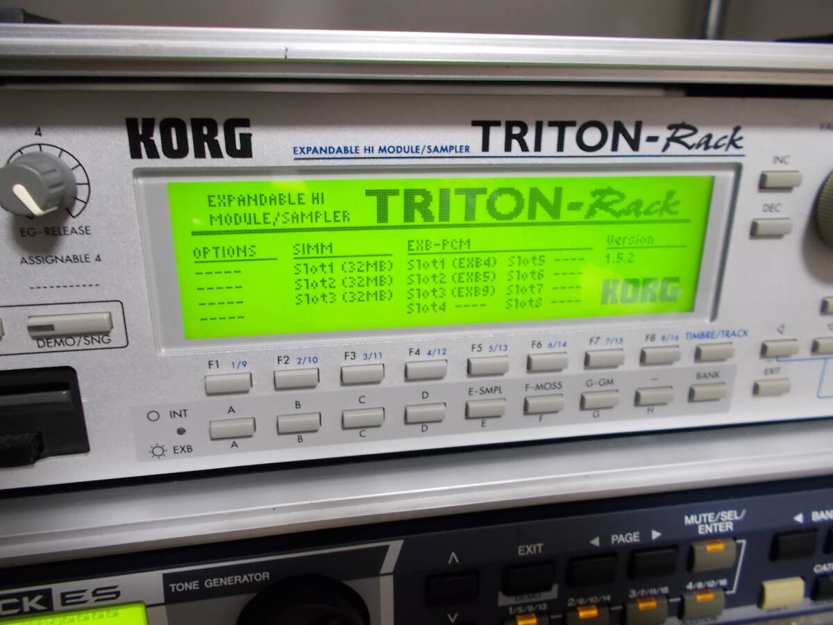 受け取り連絡早い方!KORG TRITON-Rack メモリ96MB EXB-PCM04 Dance Extreme EXB-PCM05 Vintage Archives EXB-PCM09 TRANCE ATTACK 付属拍卖