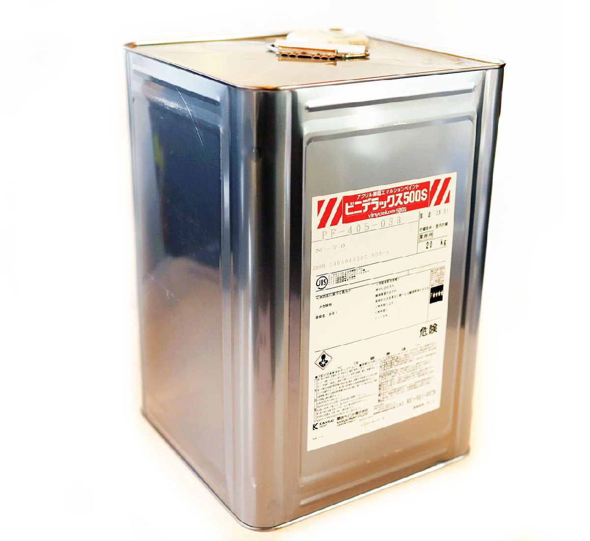 《Z11798》関西ペイント ビニデラックス500S 製造 2025/01 N-70 PF-405-038 / 20kg 未使用品 □拍卖