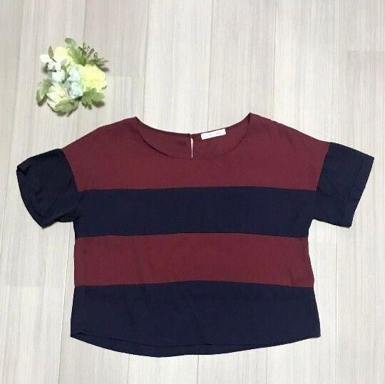 LOWRYS FARM レディース 半袖 ブラウス サイズL b0253拍卖