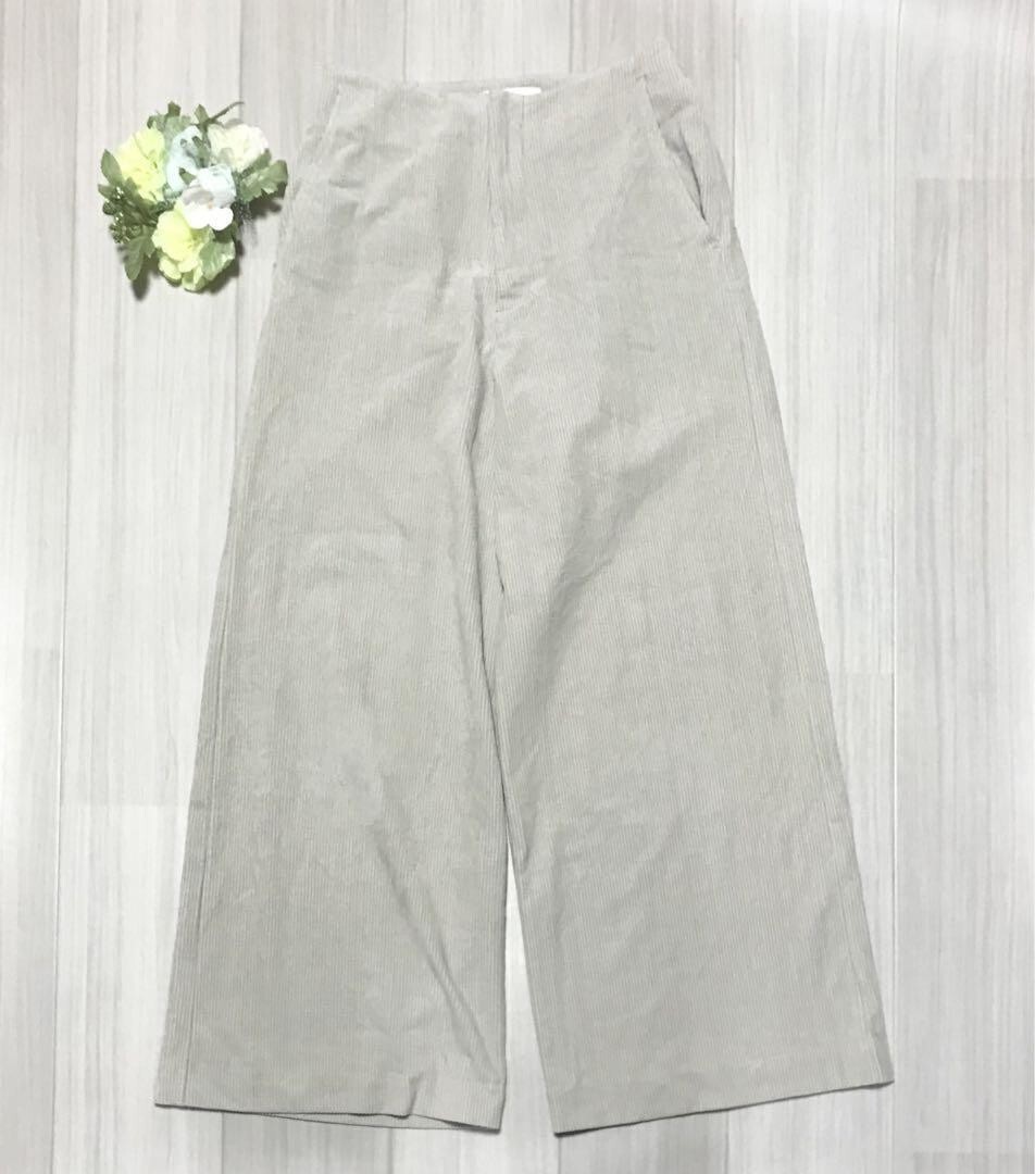 MARIED'OR コーデュロイワイドパンツ フリーサイズ b0132拍卖