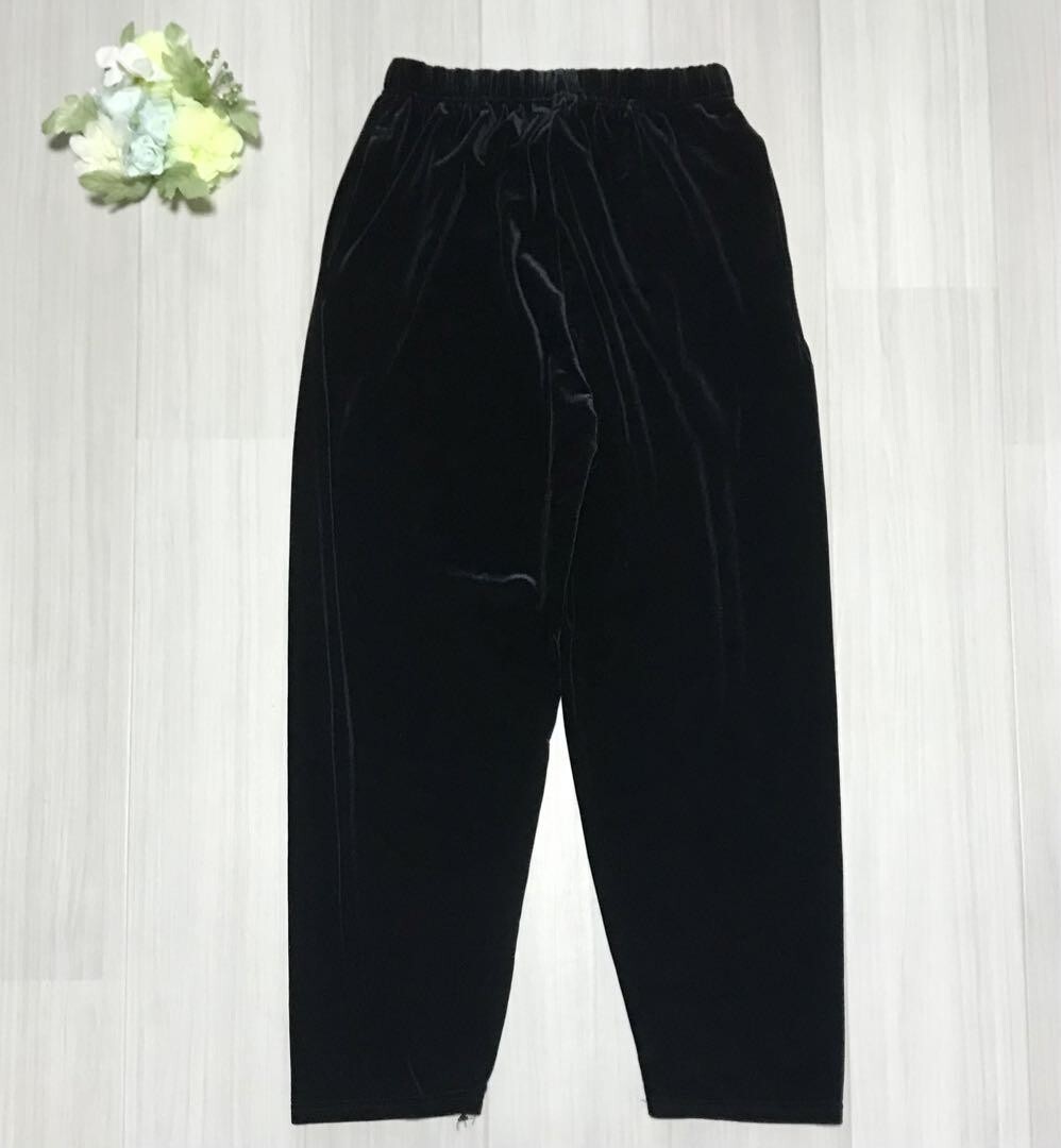 レディース ベロアパンツ フリーサイズ b0258拍卖