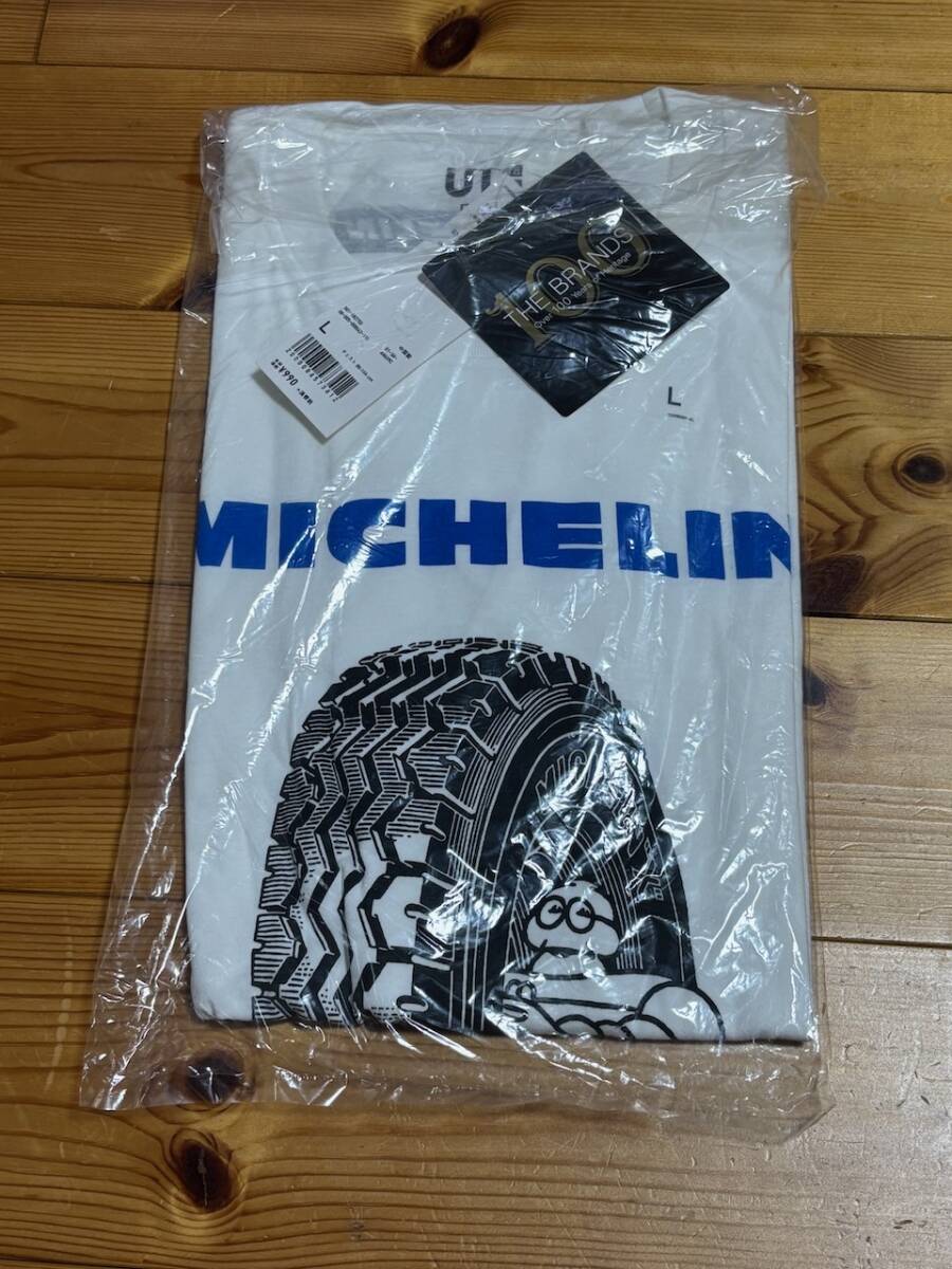ユニクロ UNIQLO ミシュラン Michelin ムッシュ・ビバンダム Tシャツ Lサイズ 未開封未使用拍卖