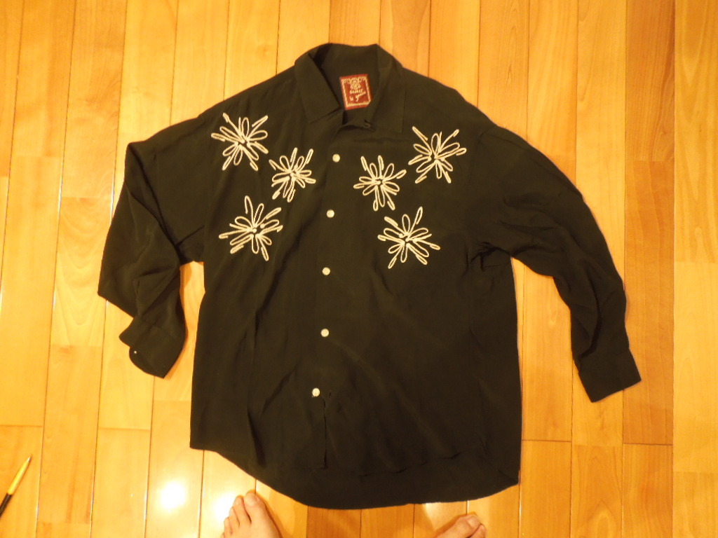 ERNEST le gamin ヨーロッパヴィンテージ 長袖シャツ made in france Mサイズ拍卖