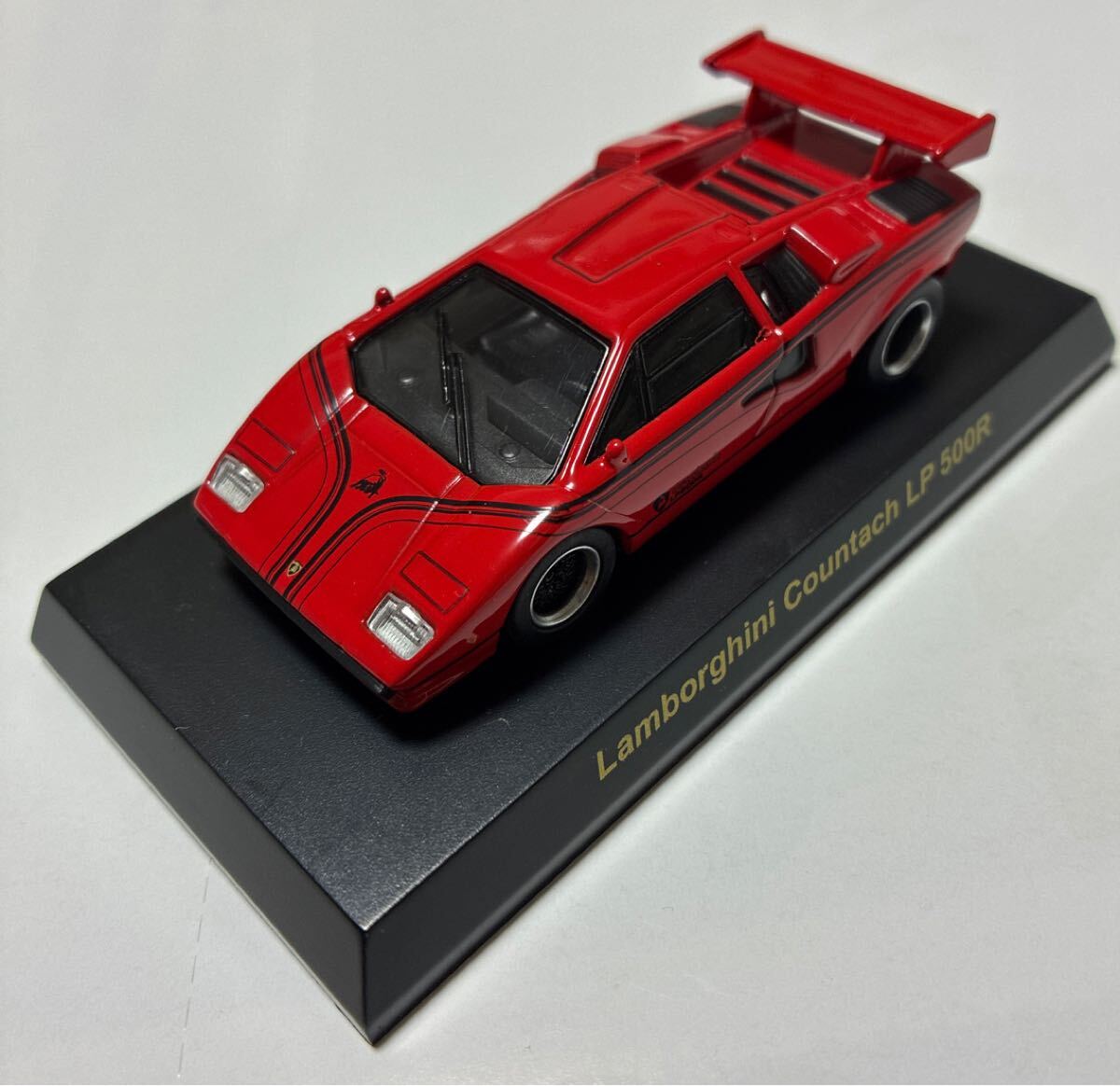 【未使用】 京商 サークルK サンクス 1/64 ランボルギーニ ミニカー コレクション 3 「 カウンタック LP 500R / 赤 」 / Countach 拍卖
