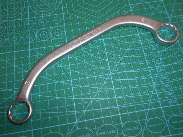 送料¥430 ★ USAG ★ ハーフムーンメガネレンチ 258N 19-22mm 未使用拍卖