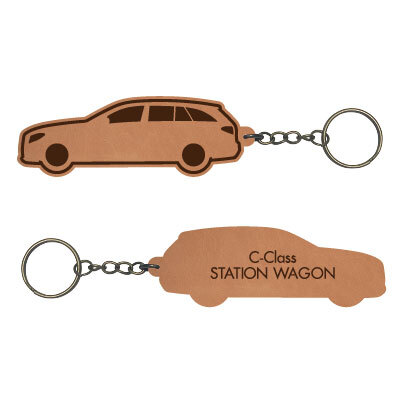 【本革】メルセデスベンツ Cクラスステーションワゴン【S205系】レザーキーホルダー拍卖