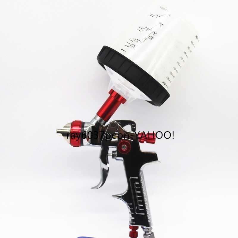 スプレーガンアダプター + PPSタンクセット 自動車塗装用 HVLPスプレーガン対応 1.3/1.4/1.7mmノズル拍卖