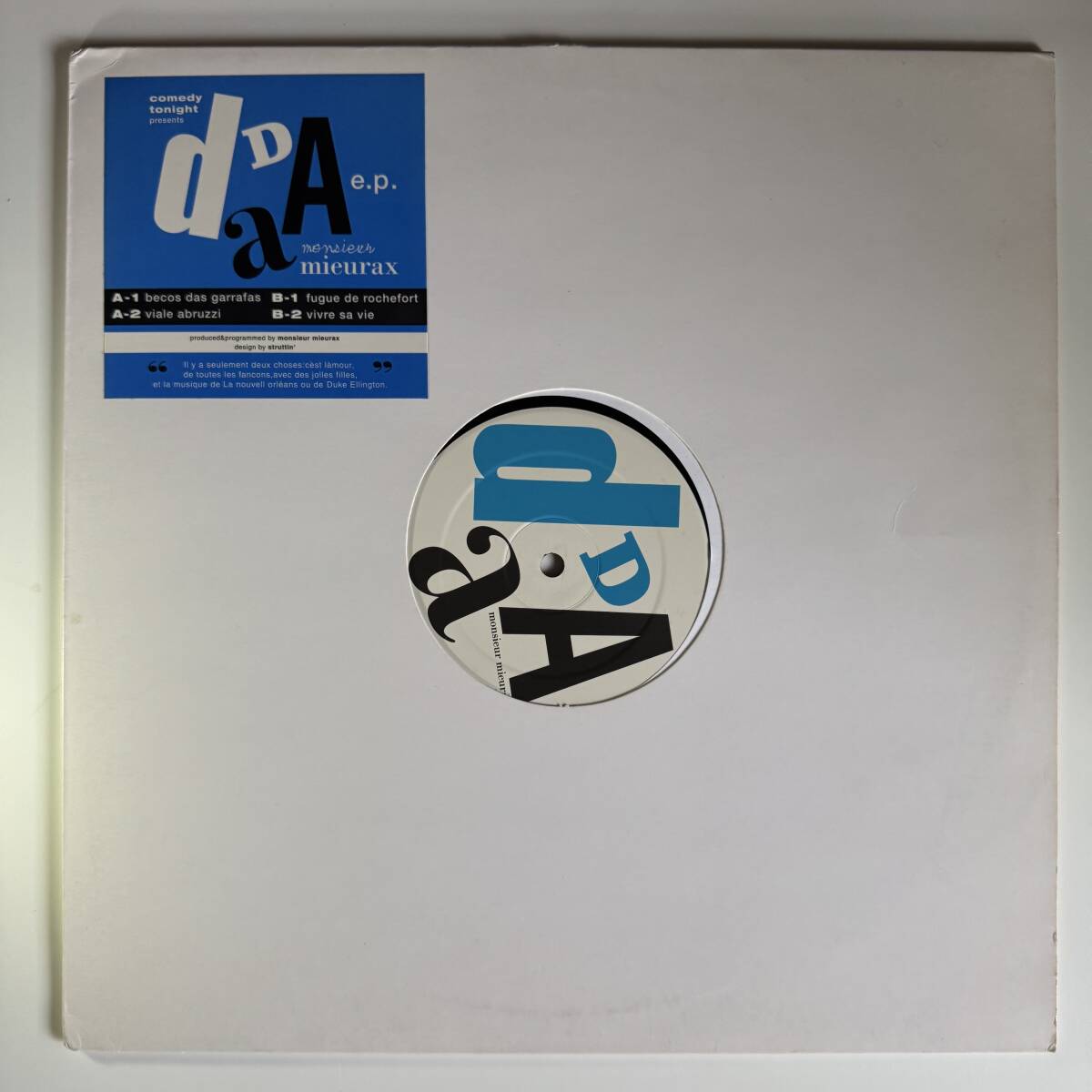 Monsieur Mieurax - Dada E.P.拍卖