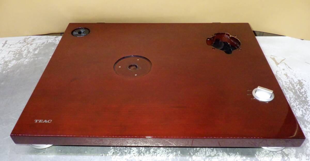 D1152# 動作確認済み TEAC TN-3B ターンテーブル から取り外し 純正品 キャビネット 交換対応用拍卖