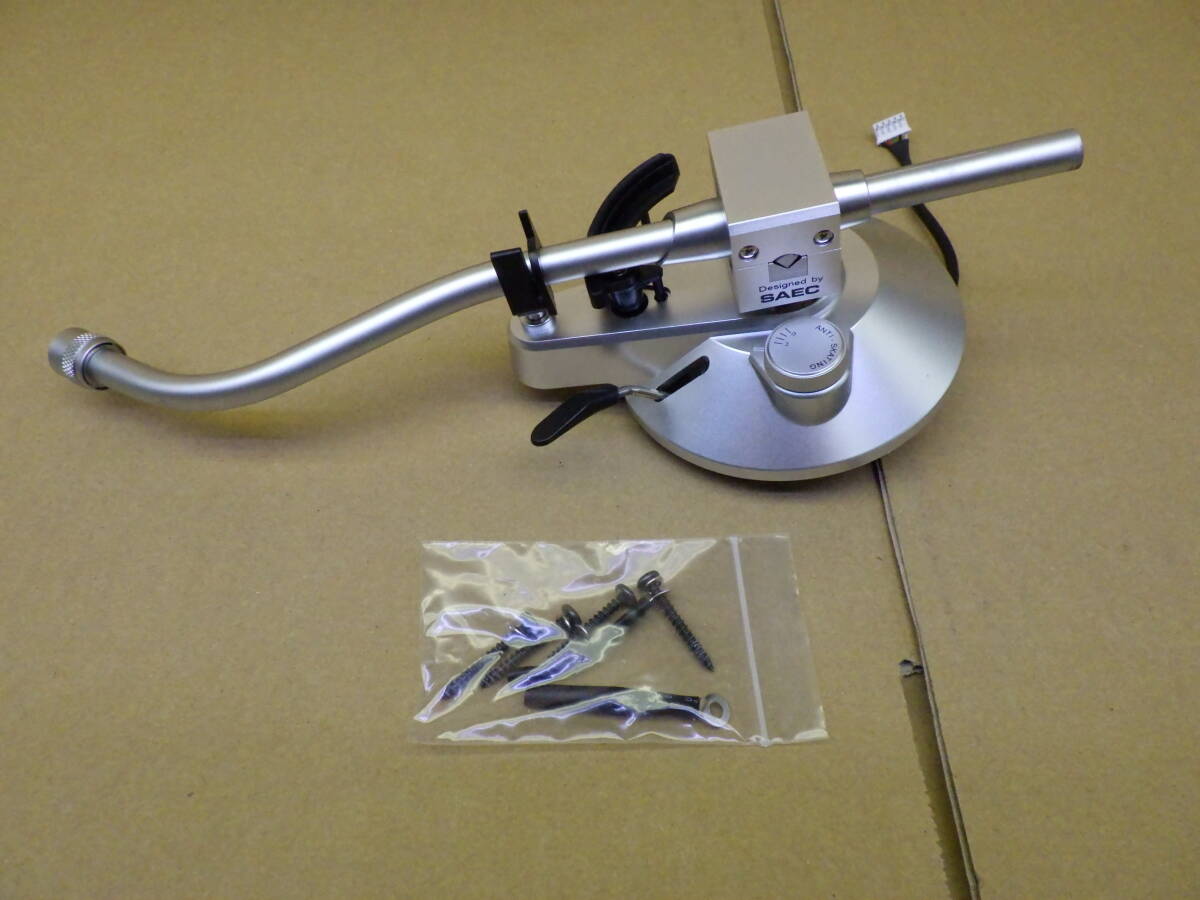 D676# 動作確認済み TEAC TN-3B TN-3B-SE TN-4D から取り外し 純正品 付属 SAEC PT5802902 トーン アーム 交換対応用拍卖