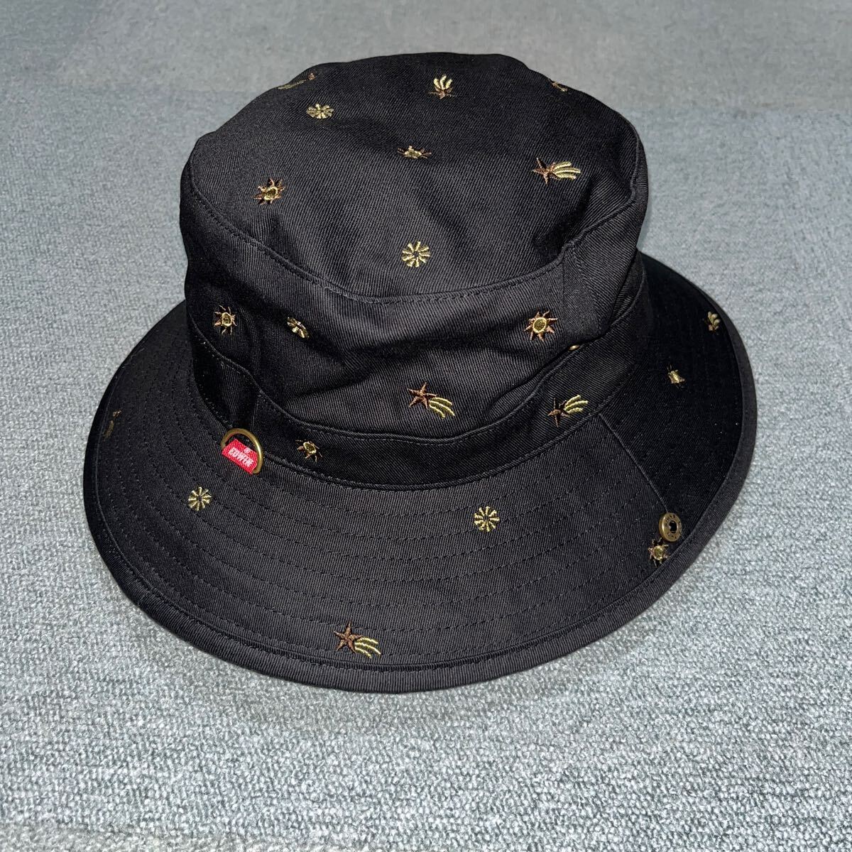 帽子 ブラック 黒 エドウィン EDWIN 新品未使用 バケットハット拍卖