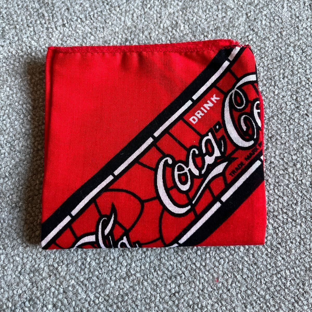 新品未使用 ハンカチ コカ・コーラ 当時物 超希少 昭和 レア拍卖