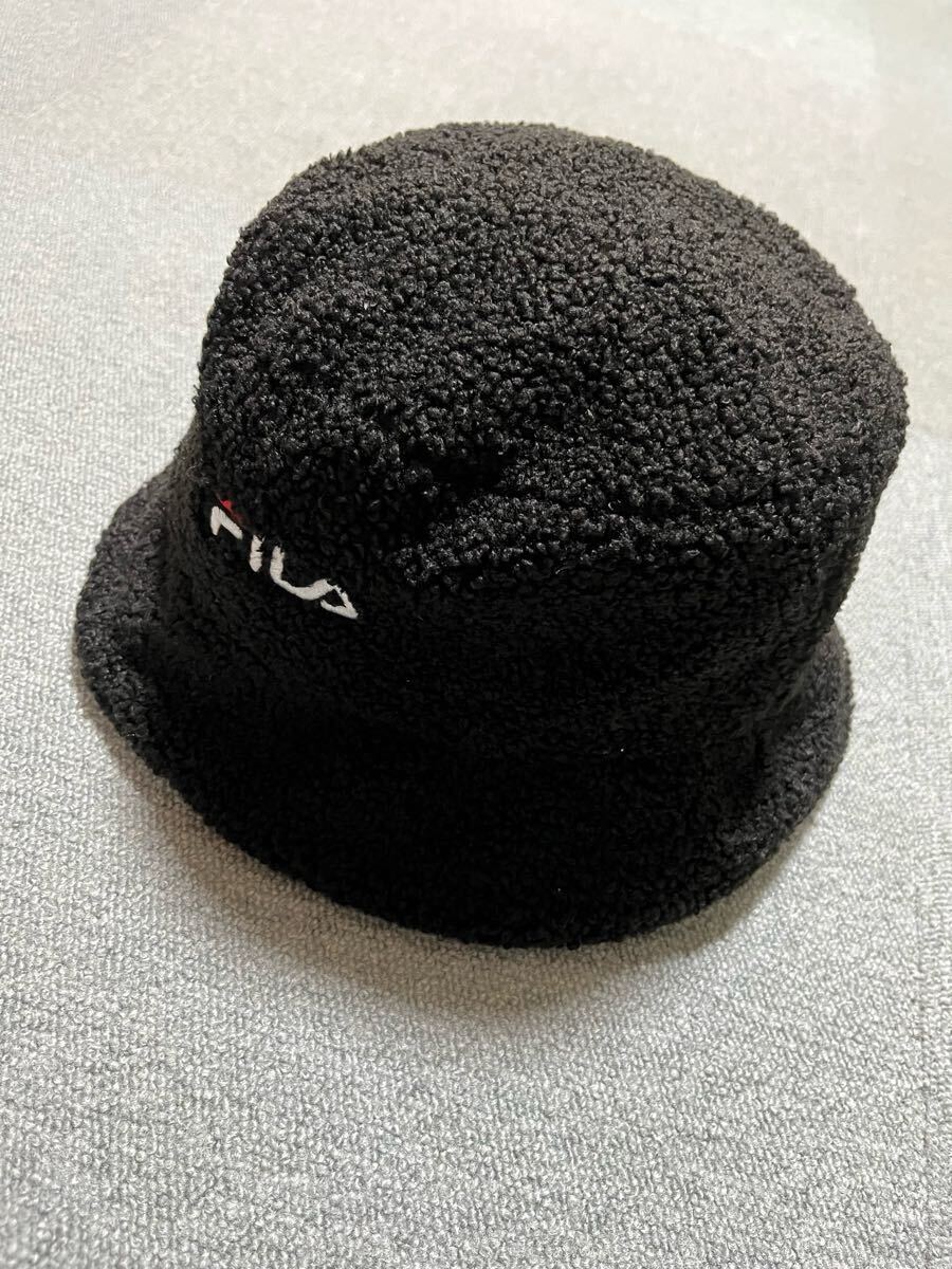 帽子 ブラック FILA フィラ 新品未使用拍卖