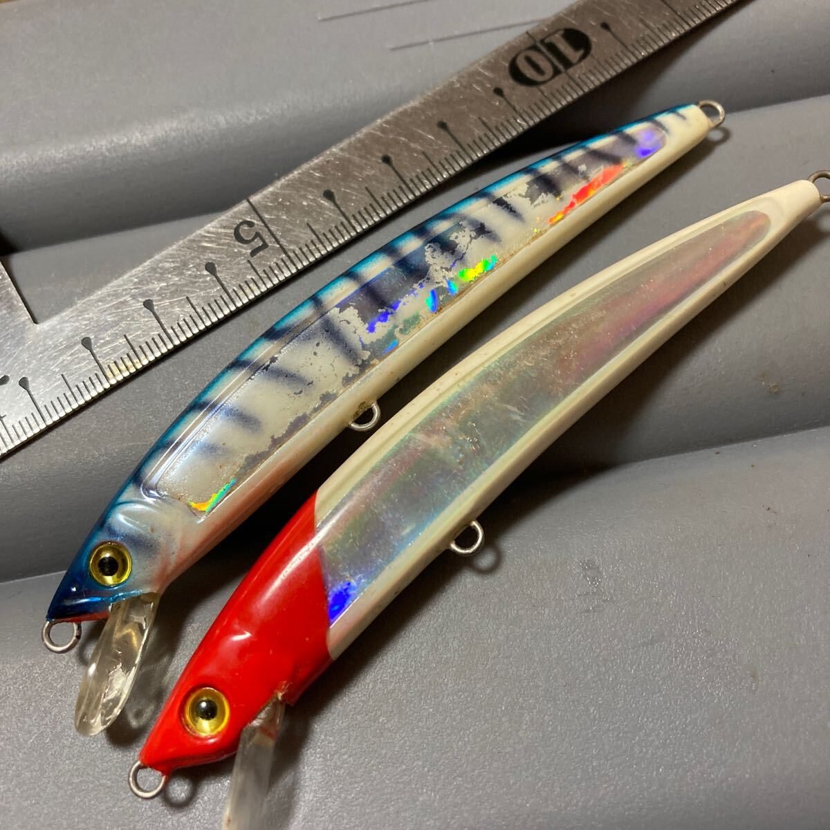 オールド ヨーズリ クリスタルミノー 11cm 6.5g 9g 2個セット 即決拍卖
