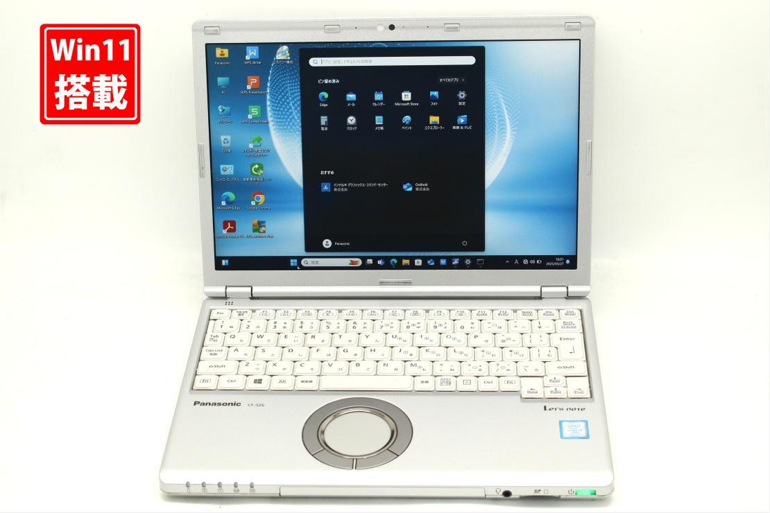 良品 フルHD対応WUXGA 12.1型 Panasonic Let's note CF-SZ6Z Windows11 七世代 i7-7600U 16GB 512GB-SSD カメラ 無線 Office付 管:1529s拍卖