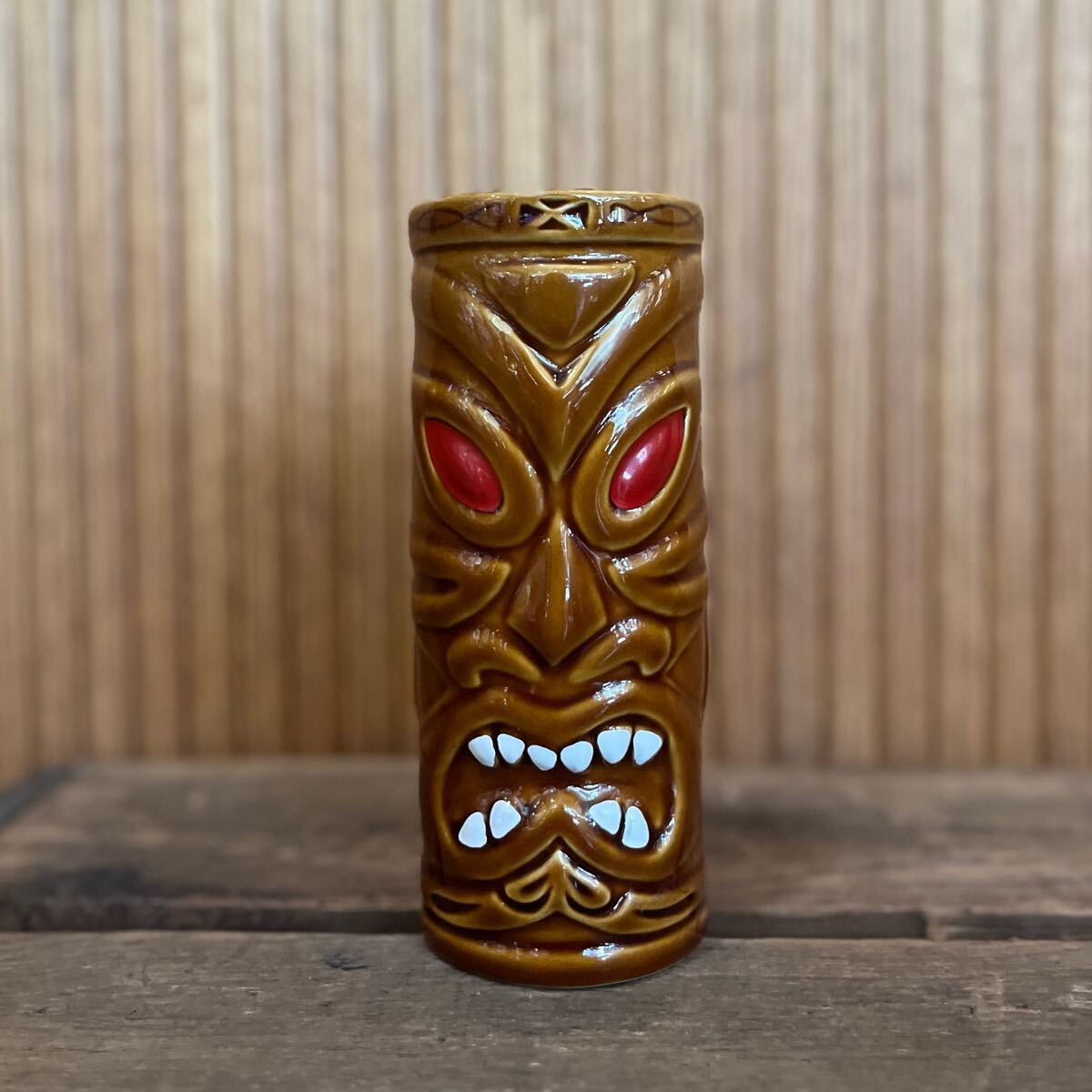 ★希少★2005年 TIKI FARM TIKI MUG MRG ティキファーム ティキマグ ティキ ビンテージ グラス ハワイアン雑貨 インテリア Hawaii ハワイ拍卖