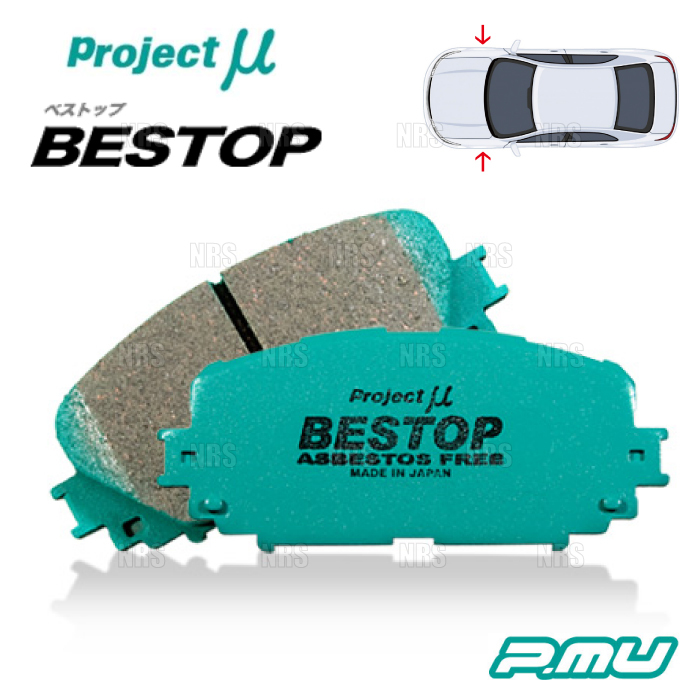 Project μ プロジェクトミュー BESTOP ベストップ (フロント) プレオ RA1/RA2/RV1/RV2 98/10~10/4 (F983-BESTOP拍卖