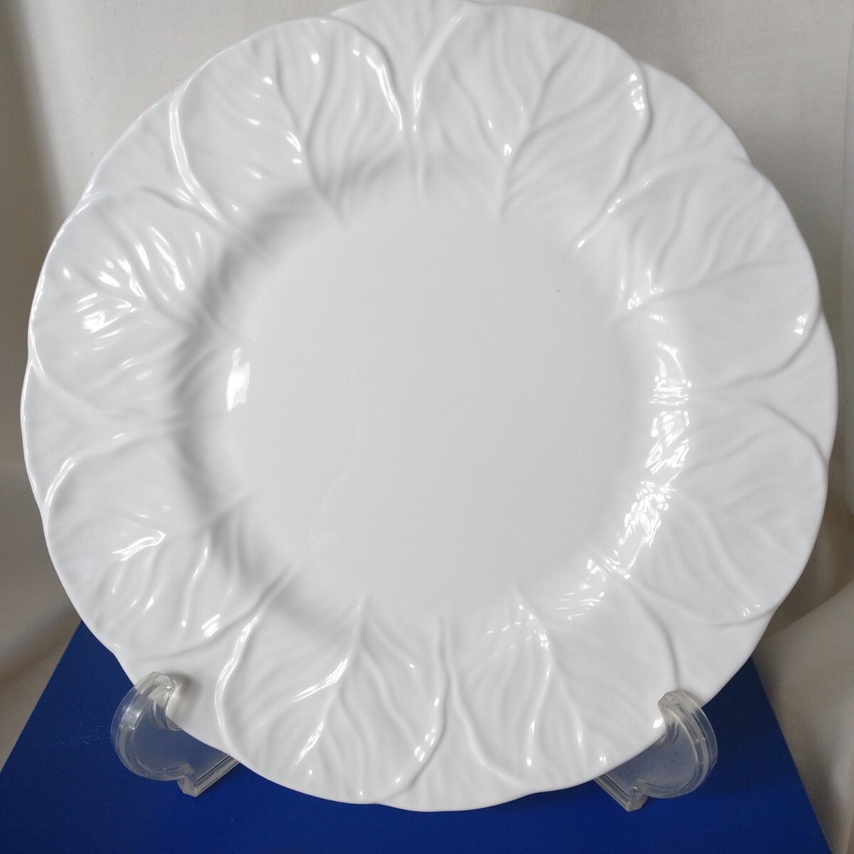 未使用 ウェッジウッド WEDGWOOD※COUNTRYWARE ホワイトプレート 27cm拍卖