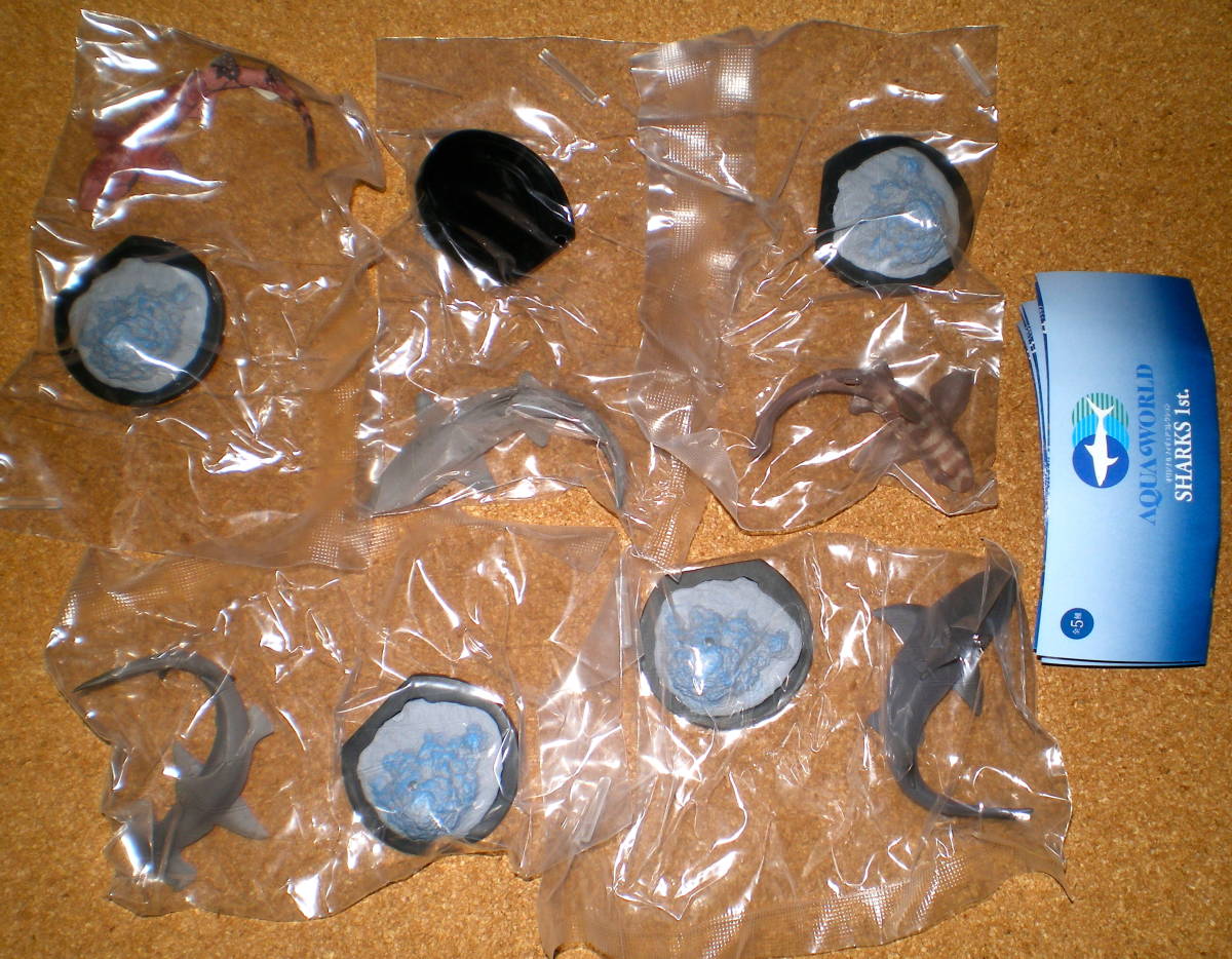 アクアワールド SHARKS 1st. 全5種 シャーク サメ シロワニ 大洗水族館拍卖