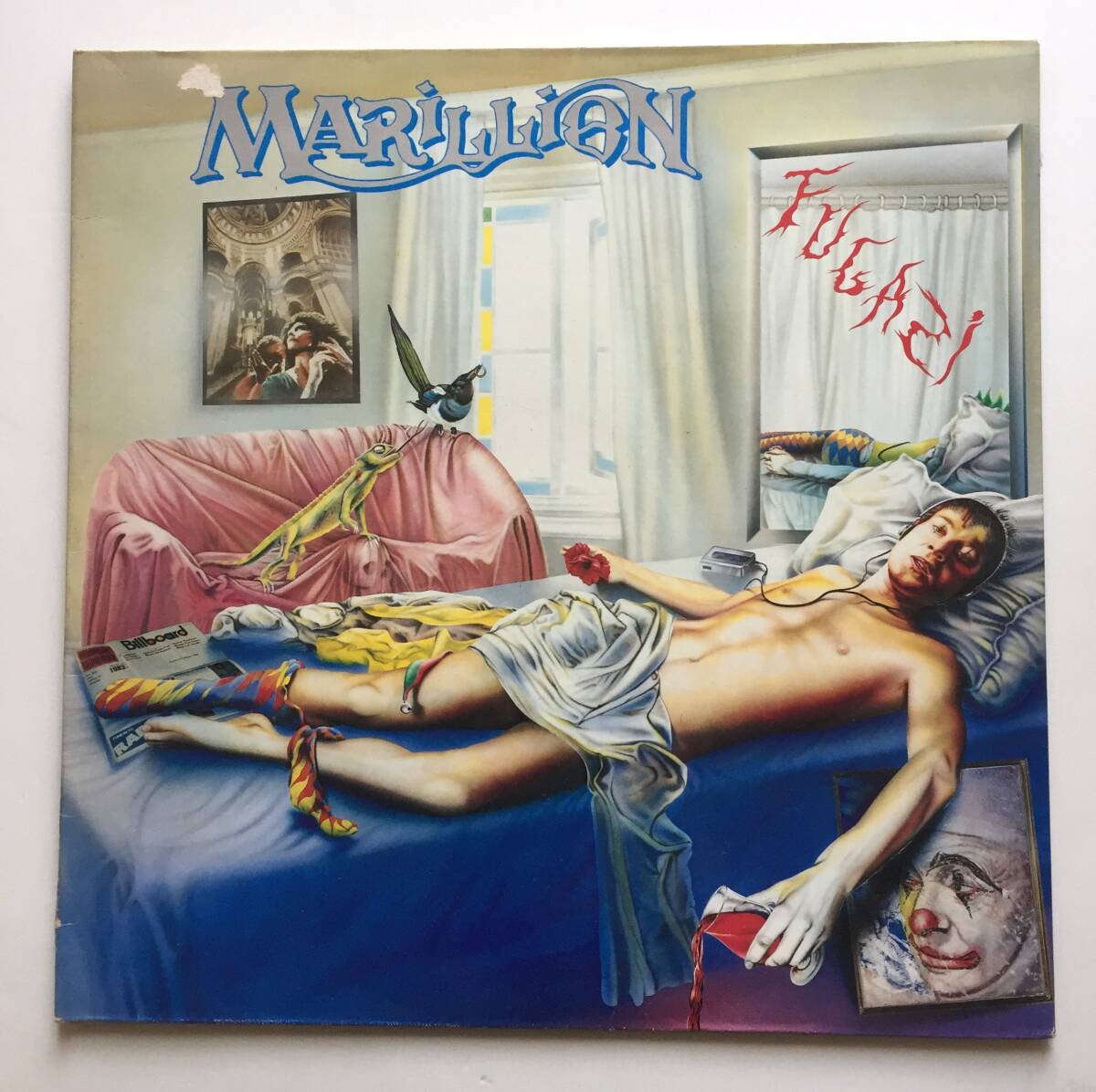 ◆Marillion Fugazi レコード 見開き盤 LP 84年 オリジナル盤拍卖