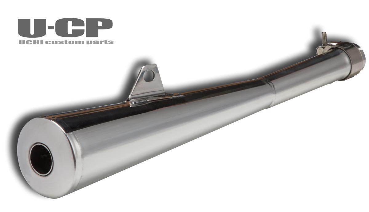 ◆新品U-CP SR400/SR500ステンレス スリップオン メガフォン マフラー(キャブ車用)拍卖