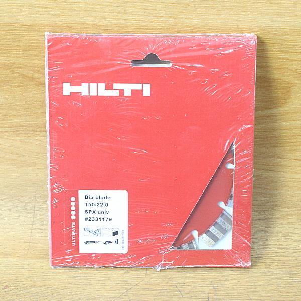 未使用)HILTI/ヒルティ #2331179 φ150mm(穴径22mm) ダイヤモンドブレード SPXユニバーサル拍卖