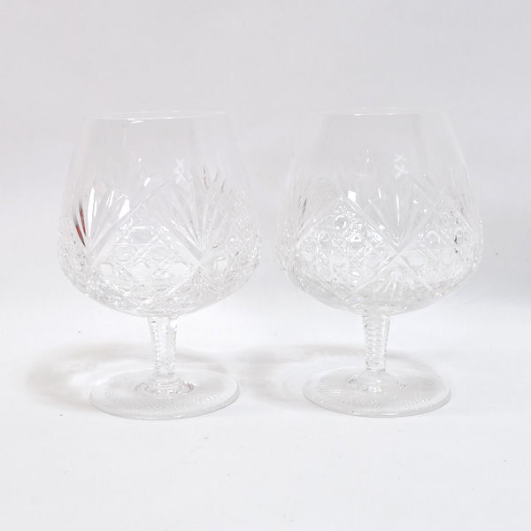 ★ カガミクリスタル グラス カガミクリスタル ペアブランデーグラス (0220524319)拍卖