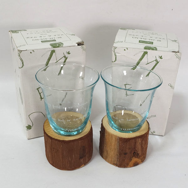 ★ FELISSIMO(フェリシモ) グラス フェリシモ ポエムオンザグラス(2個組) CN-910-347-28 (0220524842)拍卖