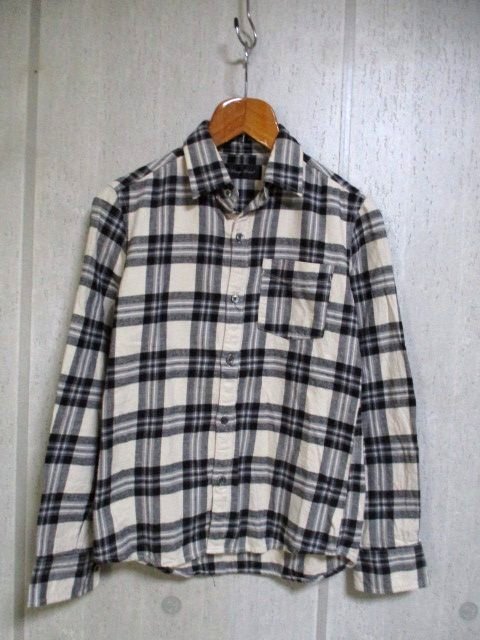 f869 ラウンジリザード LOUNGE LIZARD 長袖シャツ サイズ1 日本製  45拍卖
