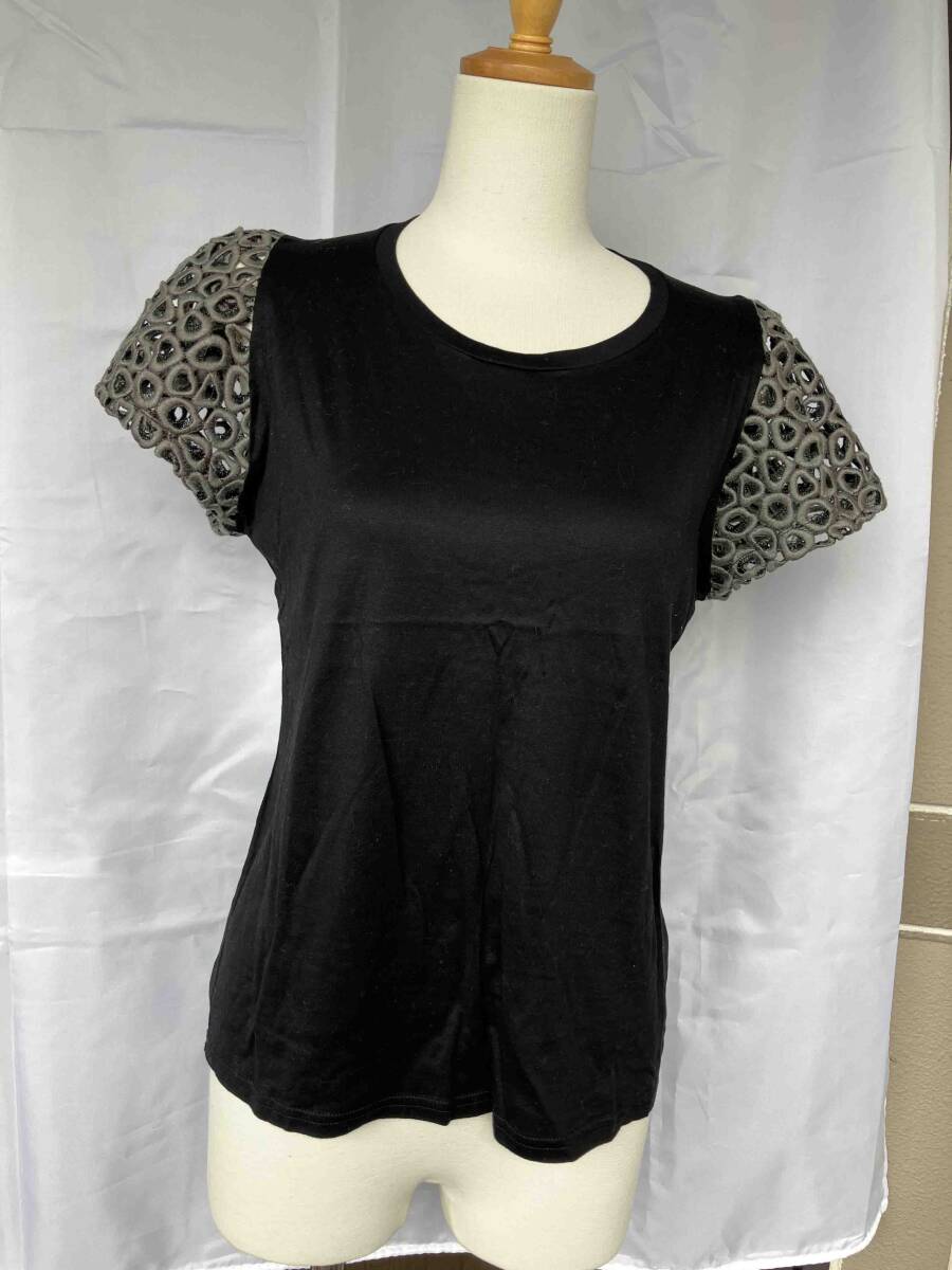 イ1 muller ミューラー 袖がポイントのカットソー サイズ36拍卖