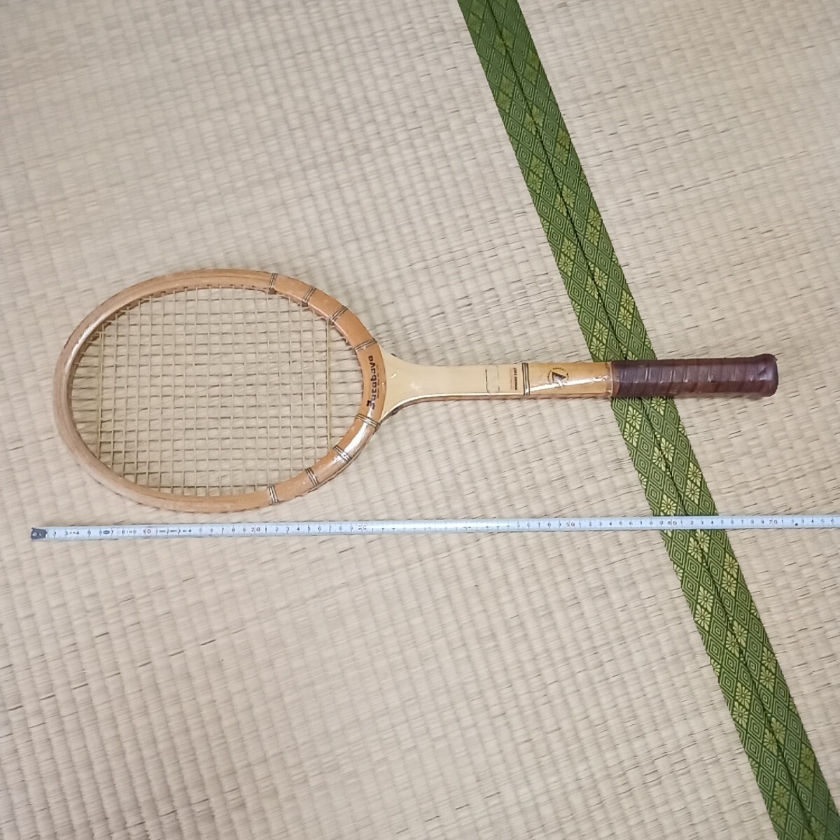 No.805 テニスラケット 木製 FUTABAYA レトロ 昭和レトロ拍卖